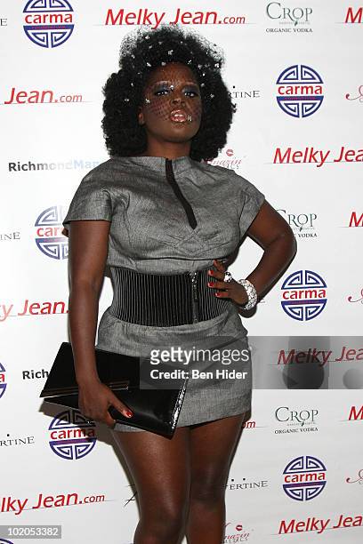 Singer Melky Jean attends the 3rd annual Geminis Give Back at 1OAK on June 13, 2010 in New York City.