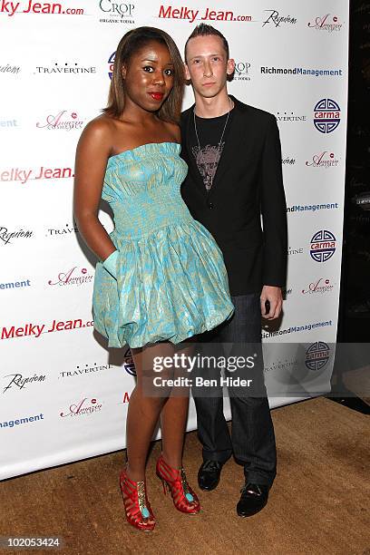 Polo Player Neku Saliu-Atawodi and Stephen Walsh attends the 3rd annual Geminis Give Back at 1OAK on June 13, 2010 in New York City.