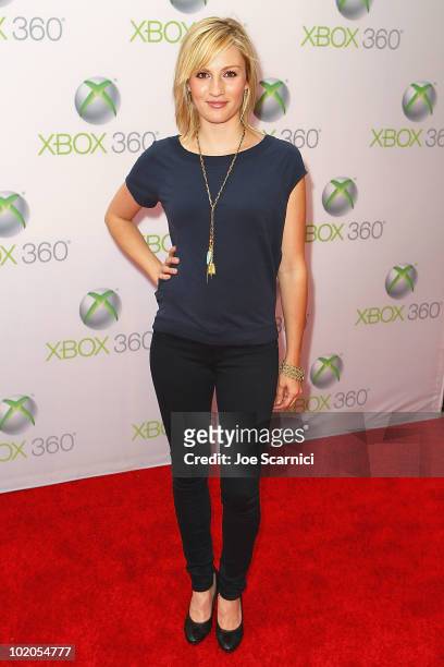 Alison Haislip arrives to the World Premiere Of "Project Natal" For Xbox 360 at Galen Center on June 13, 2010 in Los Angeles, California.