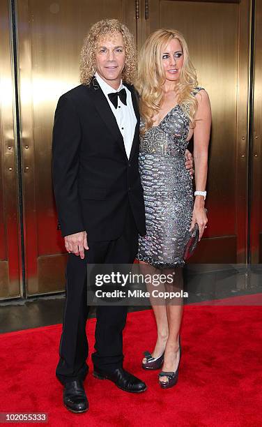 David Bryan and Lexi Quaas attend the 64th Annual Tony Awards at Radio City Music Hall on June 13, 2010 in New York City.