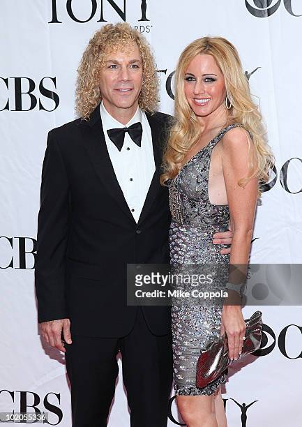 David Bryan and Lexi Quaas attend the 64th Annual Tony Awards at Radio City Music Hall on June 13, 2010 in New York City.