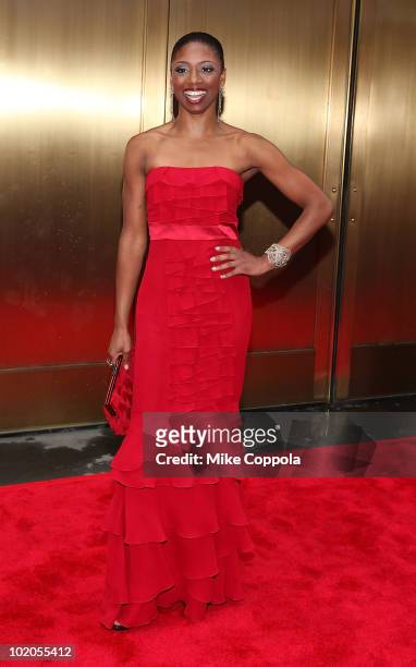Actress Montego Glover attends the 64th Annual Tony Awards at Radio City Music Hall on June 13, 2010 in New York City.