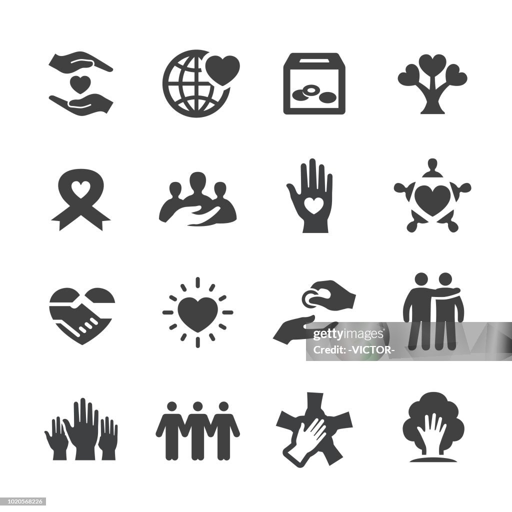 Liefdadigheid Icons - Acme serie