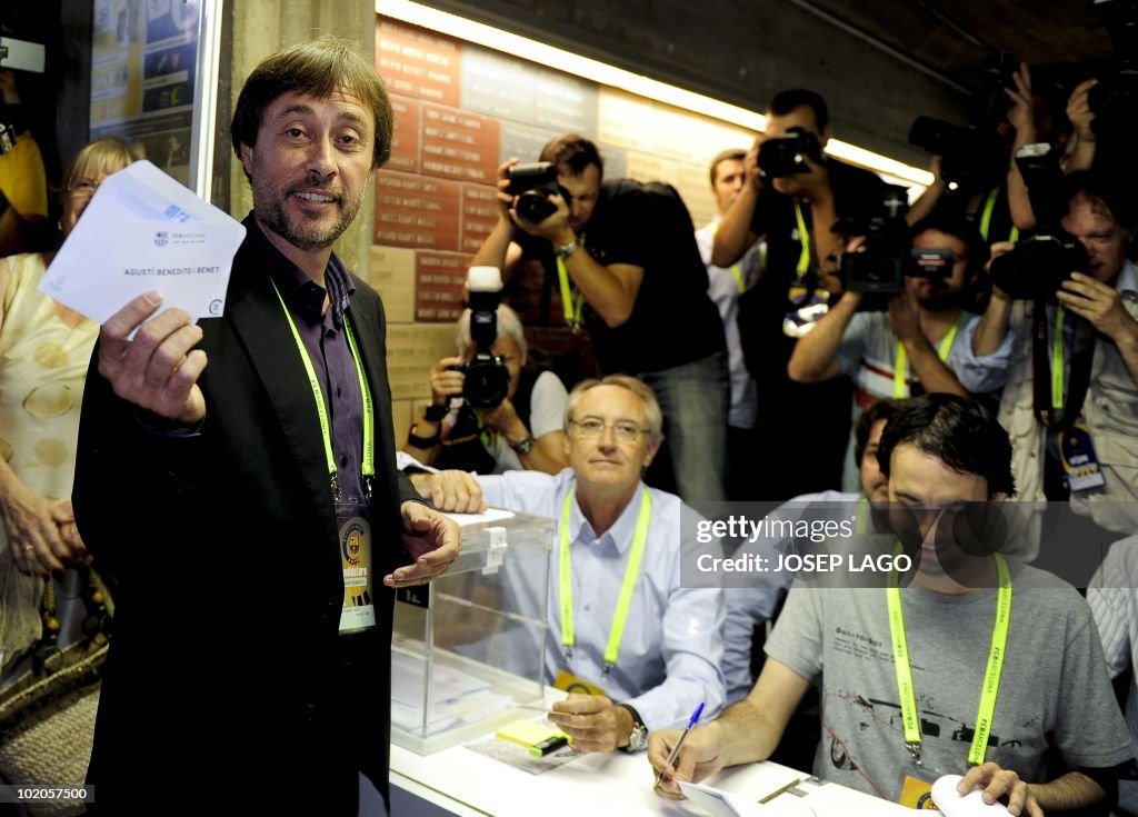 Agusti Benedito, candidate for chairman