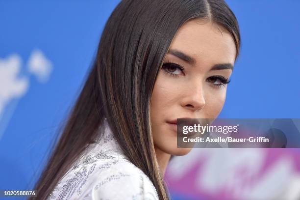 Madison Beer attends the 2018 MTV Video Music Awards at Radio City Music Hall on August 20, 2018 in New York City.