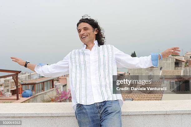 Enrico Lo Verso attends the Taormina Film Fest 2010 Photocall on June 14, 2010 in Taormina, Italy.