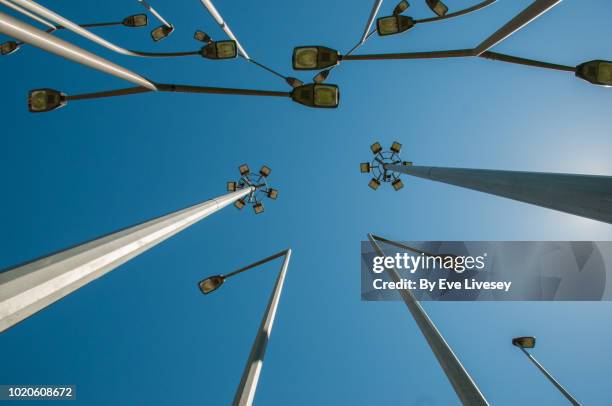 street lights - generic location stock pictures, royalty-free photos & images