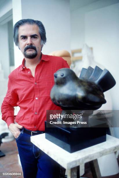 Fernando Botero circa 1982 in New York.