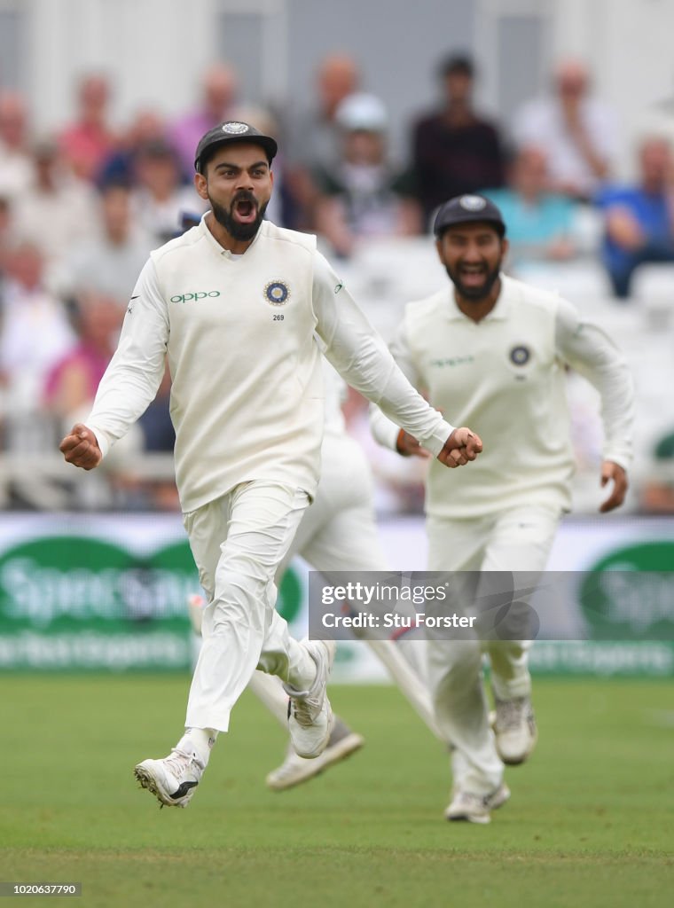 England v India: Specsavers 3rd Test - Day Four