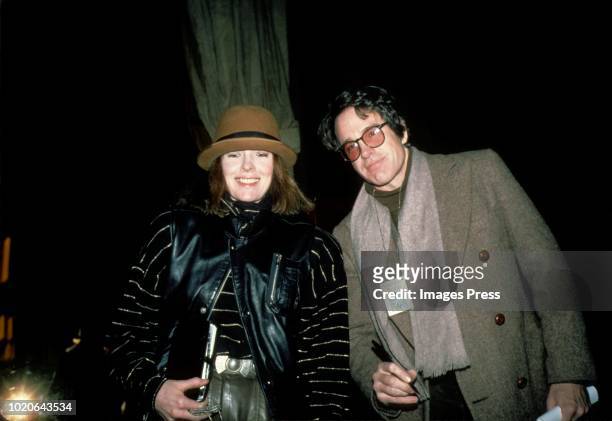 Diane Keaton and Warren Beatty circa 1988 in New York.