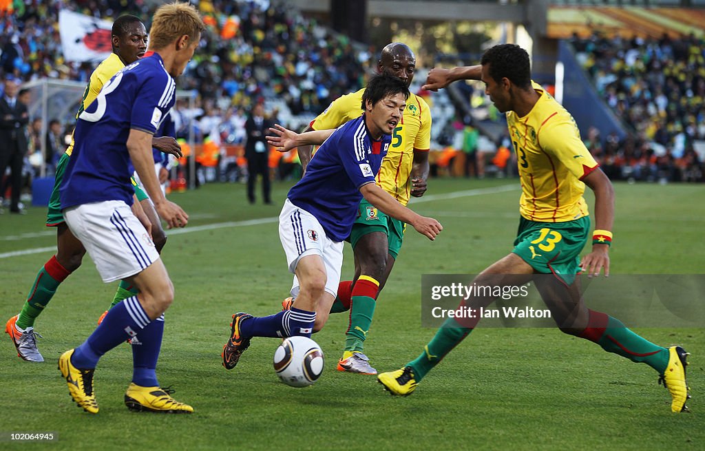 Japan v Cameroon: Group E - 2010 FIFA World Cup