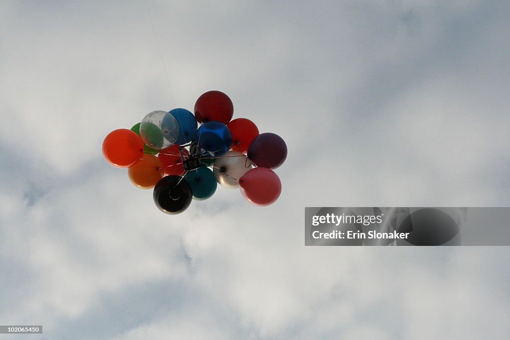 Helium balloons