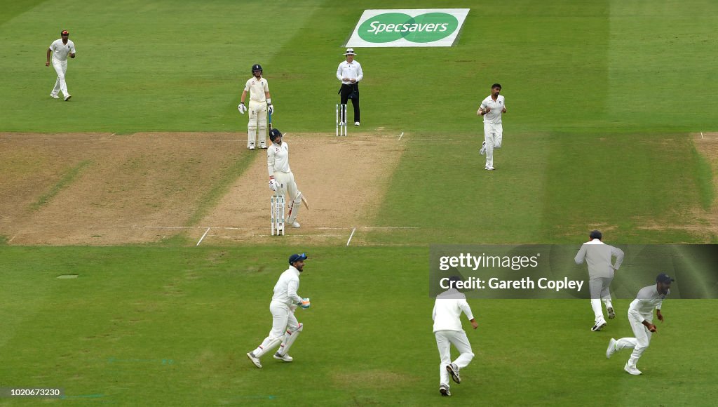 England v India: Specsavers 3rd Test - Day Four