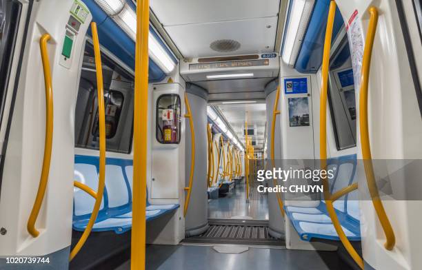 metro de madrid - vagón fotografías e imágenes de stock
