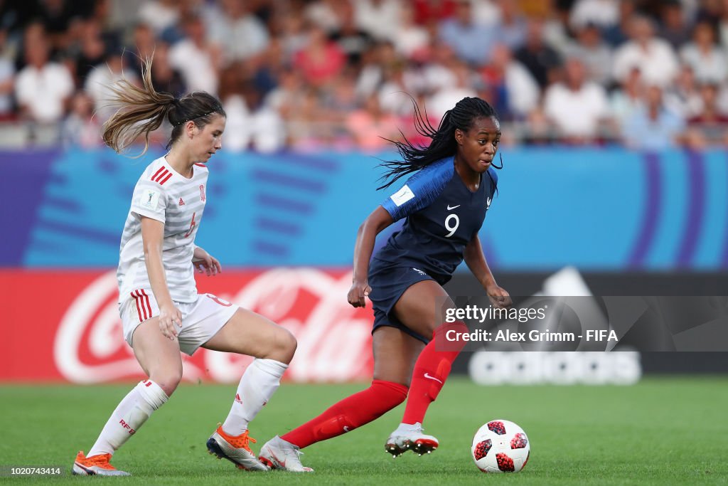 France v Spain  - FIFA U-20 Women's  World Cup France 2018 Semi Final