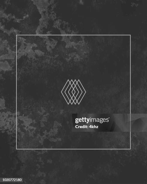 dark vignette texture background - cement block white background stock illustrations