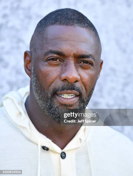 Idris Elba attends the UK premiere of "Yardie" at the BFI Southbank on August 21, 2018 in London, England.