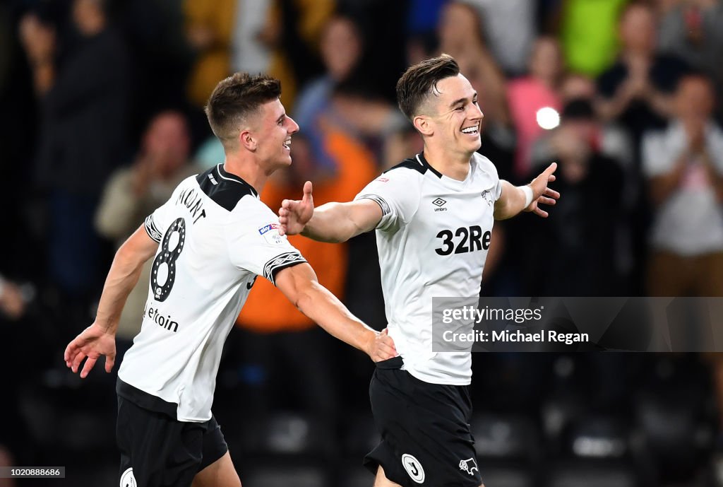 Derby County v Ipswich Town - Sky Bet Championship