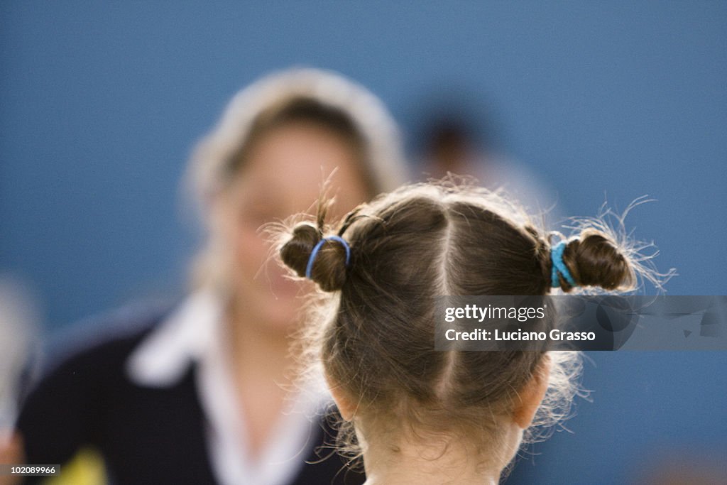 Teacher and pupil