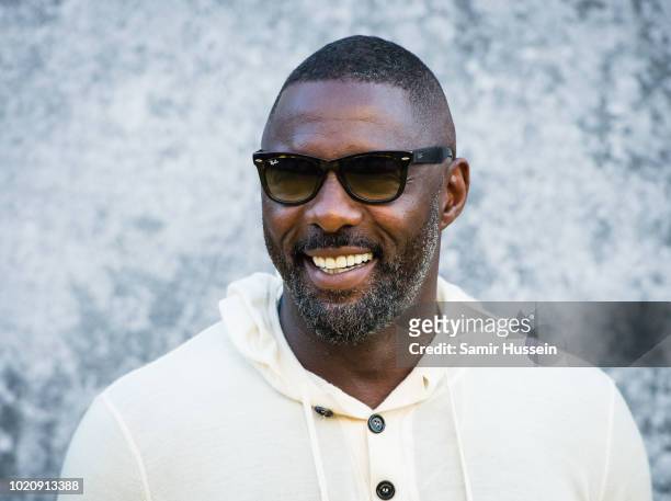 Idris Elba attends the UK premiere of "Yardie" at BFI Southbank on August 21, 2018 in London, England.