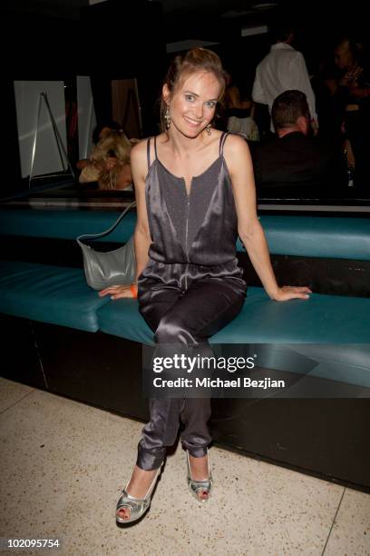 Rochelle Blanchard attends "Be The Shift" Launch Event at Industry on June 14, 2010 in Los Angeles, California.