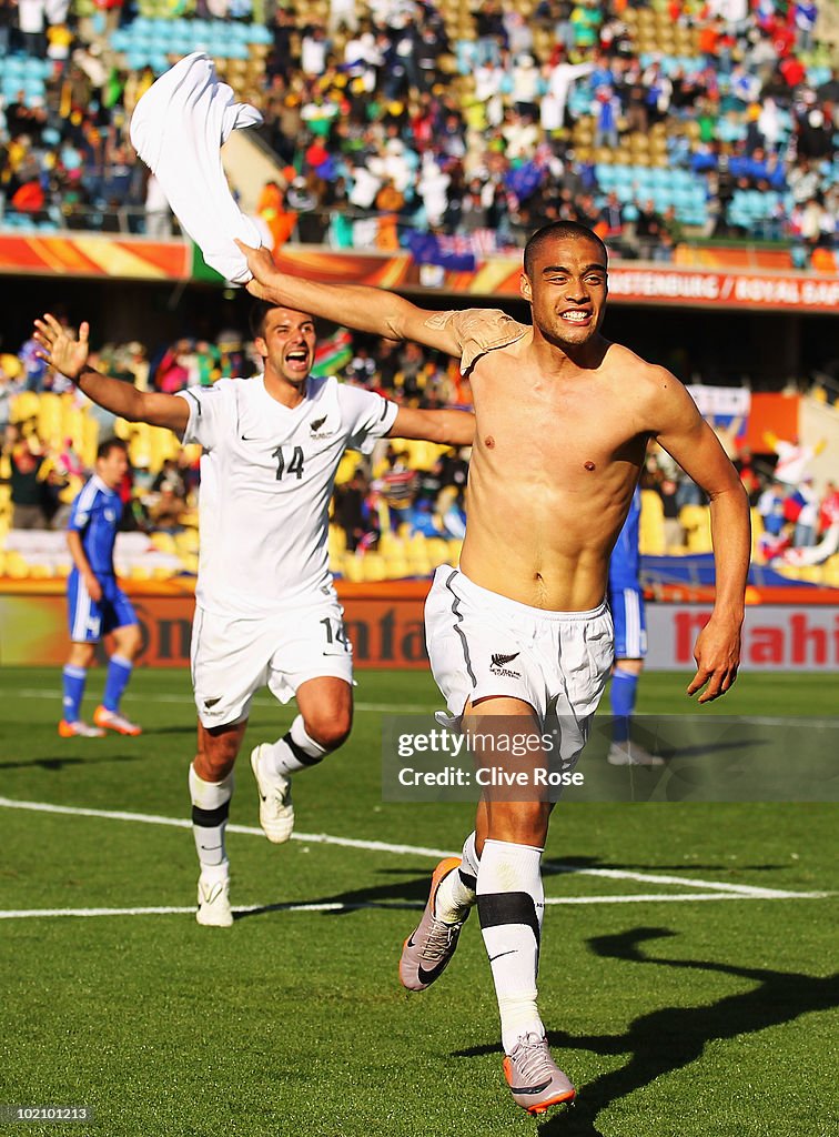 New Zealand v Slovakia: Group F - 2010 FIFA World Cup