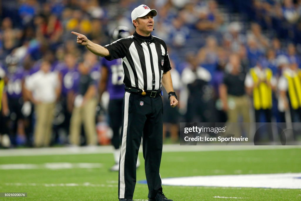 NFL: AUG 20 Preseason - Ravens at Colts