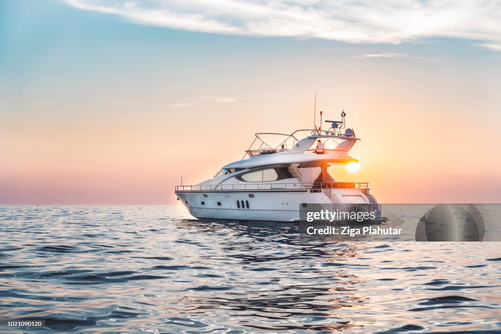 In the sunset