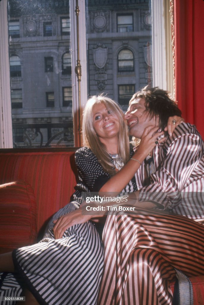 Stewart & Ekland In Hotel