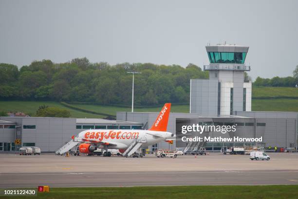 General view of Bristol Airport on May 16, 2018 in Bristol, United Kingdom.