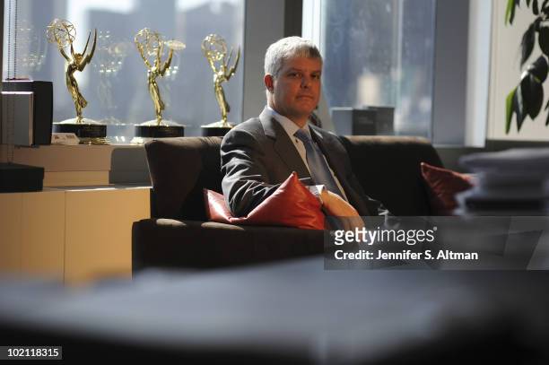 President of Turner Broadcasting System, Inc. Sales, Distributing and Sports David Levy is photographed for the Los Angeles Times. PUBLISHED IMAGE.