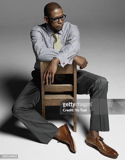 Actor Forest Whitaker poses at a portrait session for New York Moves, in Los Angeles, CA on April 1, 2010. COVER IMAGE. .