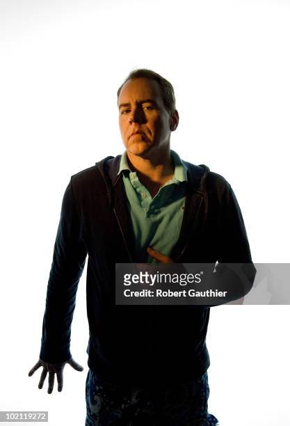 Author Brett Easton Ellis poses for a portrait session on June 7 Los Angeles, CA. Published Image. CREDIT MUST READ: Robert Gauthier/Los Angeles...