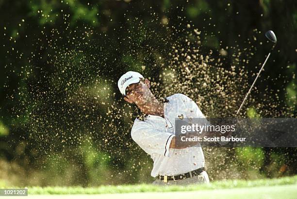 Andrew Coltart of Scotland in action during the second round of the Heineken Classic 2000 golf played at The Vines Golf Course, Perth, Australia....