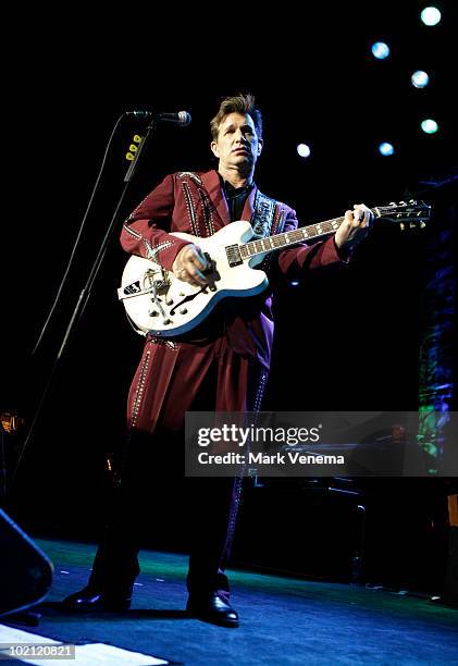 Chris Isaak performs live at 013 on June 15, 2010 in Tilburg, Netherlands.