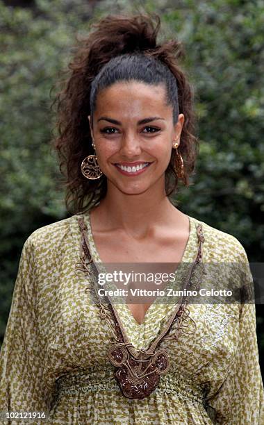 Laura Barriales attends the RAI Autumn / Winter 2010 TV Schedule held at Castello Sforzesco on June 15, 2010 in Milan, Italy.