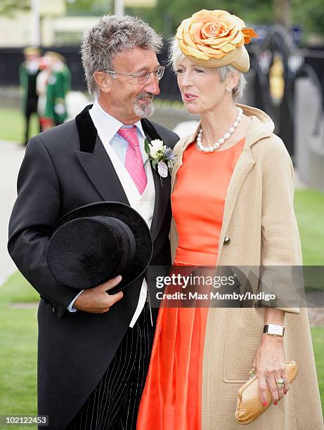 Eddie Jordan and Marie Jordan attend day one of Royal Ascot at Ascot Racecourse on June 15, 2010 in Ascot, England.