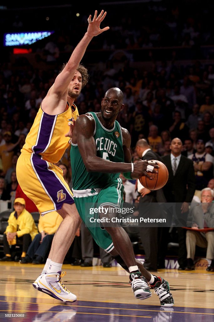 NBA Finals Game 6:  Boston Celtics v Los Angeles Lakers