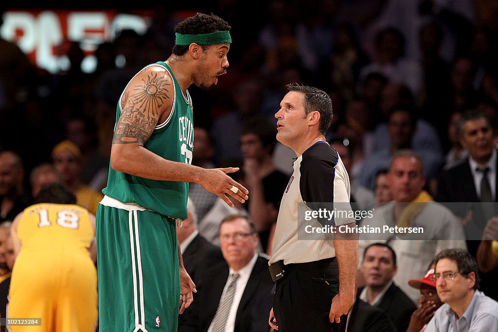NBA Finals Game 6:  Boston Celtics v Los Angeles Lakers