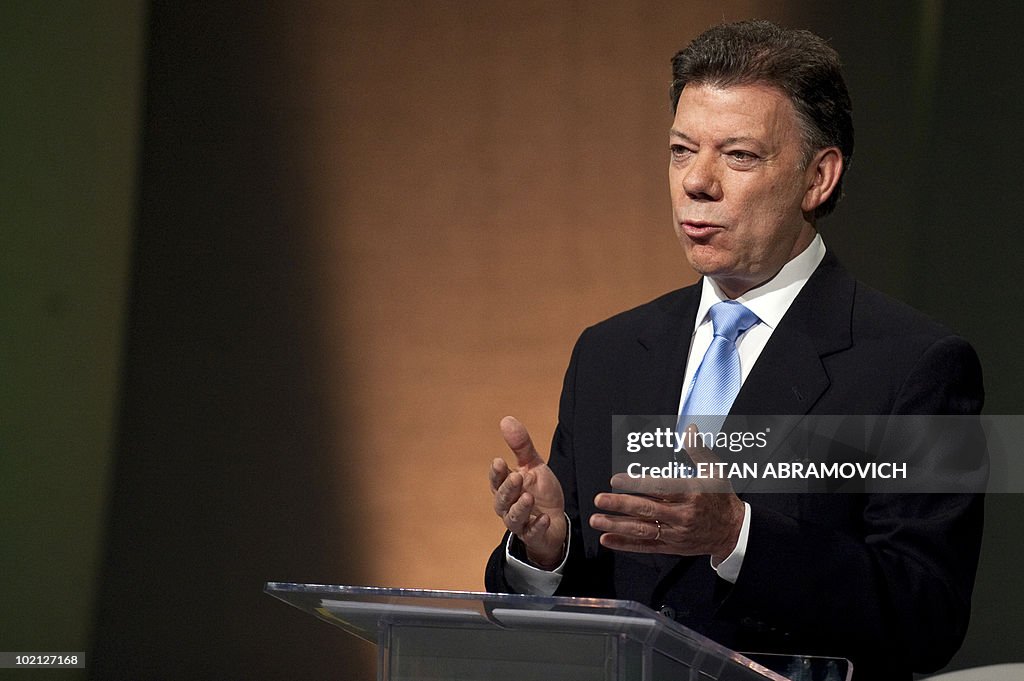 Colombian presidential candidate of the