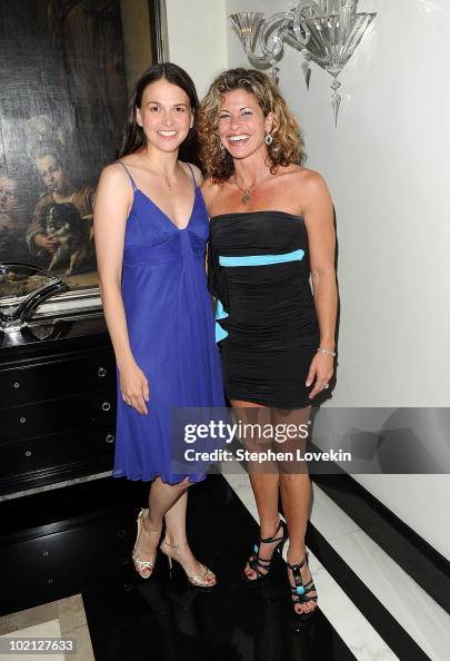 Rachel Rak Dancer Singer/actress Sutton Foster and dancer Rachelle Rak attend the... News ...