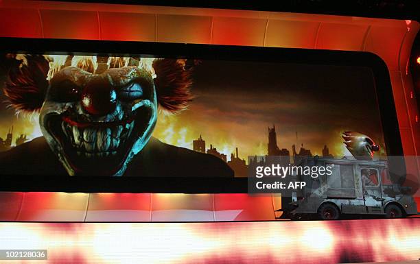 Sony presents "Twisted Metal", a new game for Playstation Move at Sony's 2010 E3 Press Conference in Los Angeles, on June 15, 2010.A stage for new...