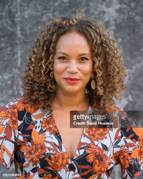 Angela Griffin attends the UK premiere of "Yardie" at BFI Southbank on August 21, 2018 in London, England.