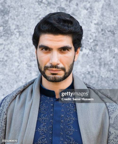 Akin Gazi attends the UK premiere of "Yardie" at BFI Southbank on August 21, 2018 in London, England.