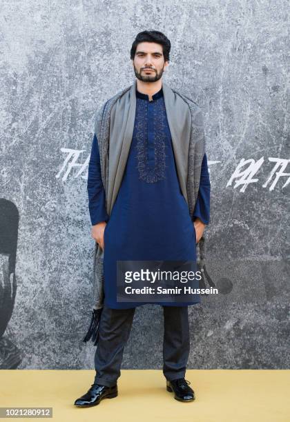 Akin Gazi attends the UK premiere of "Yardie" at BFI Southbank on August 21, 2018 in London, England.