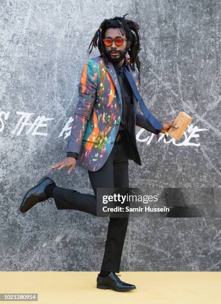 Everaldo Creary attends the UK premiere of "Yardie" at BFI Southbank on August 21, 2018 in London, England.