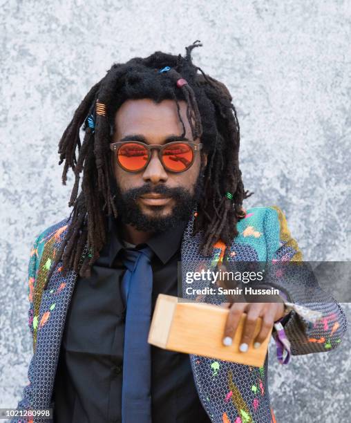 Everaldo Creary attends the UK premiere of "Yardie" at BFI Southbank on August 21, 2018 in London, England.