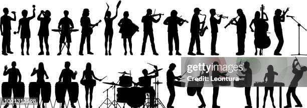 musiker - drummer stock-grafiken, -clipart, -cartoons und -symbole