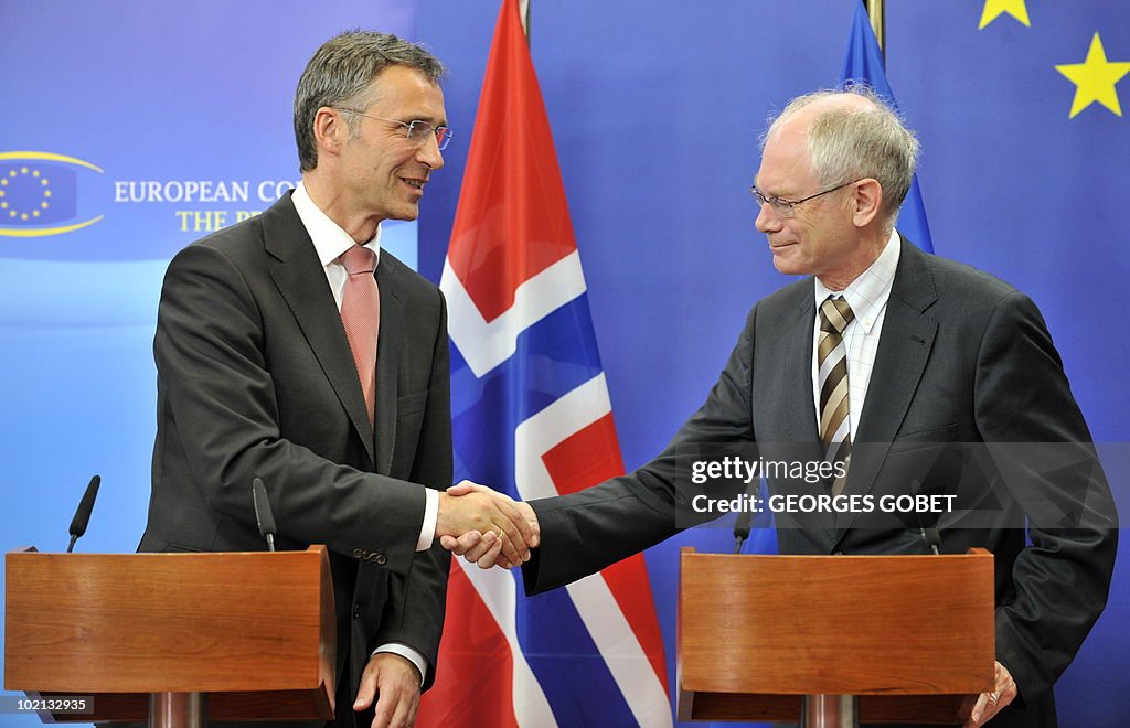 EU Council President Herman Van Rompuy (