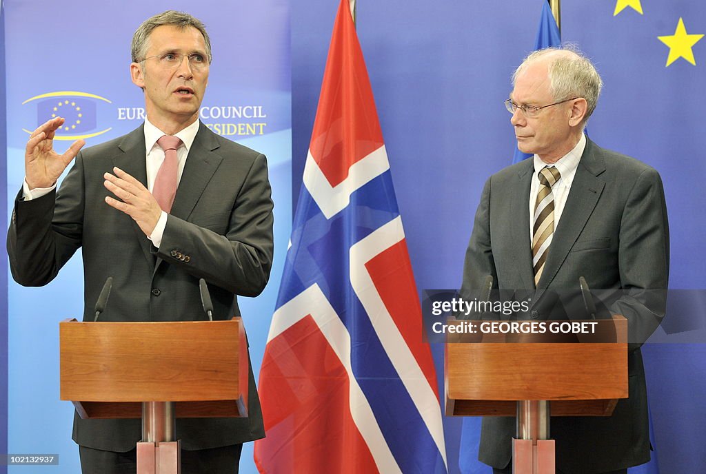 EU Council President Herman Van Rompuy (